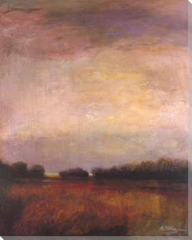 Bronze Horizon Wrapped Canvas Giclee Print Wall Art
