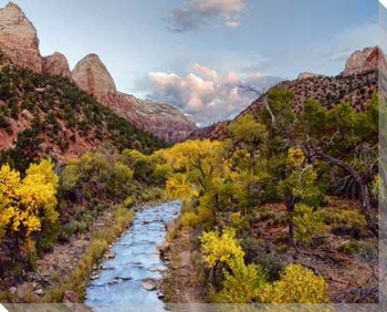 Brilliant View I Wrapped Canvas Giclee Print Wall Art