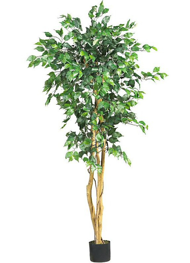 Nearly Natural 5' Ficus Silk Tree - Artificial Trees - Silk Trees