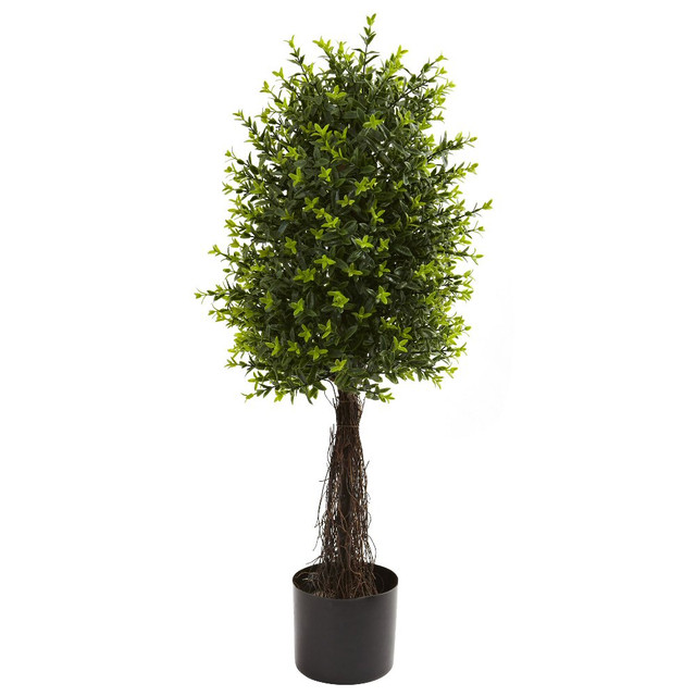 2.5' English Ivy Topiary Silk Tree UV Resistant Indoor Outdoor