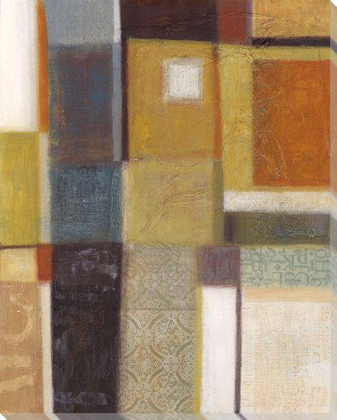 Vision Quilt II Wrapped Canvas Giclee Print Wall Art