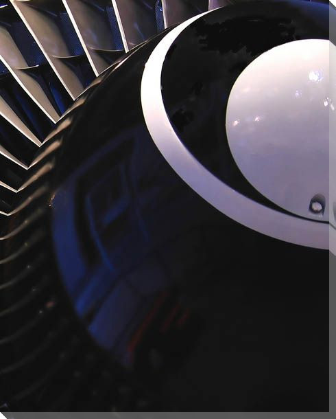 Turbine II Wrapped Canvas Giclee Print Wall Art
