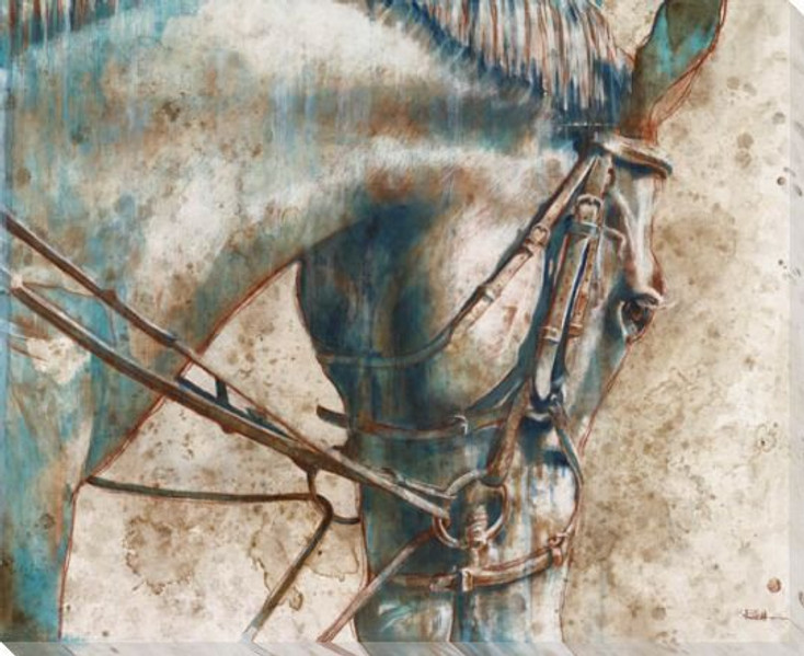 Horse 1 Wrapped Canvas Giclee Print Wall Art