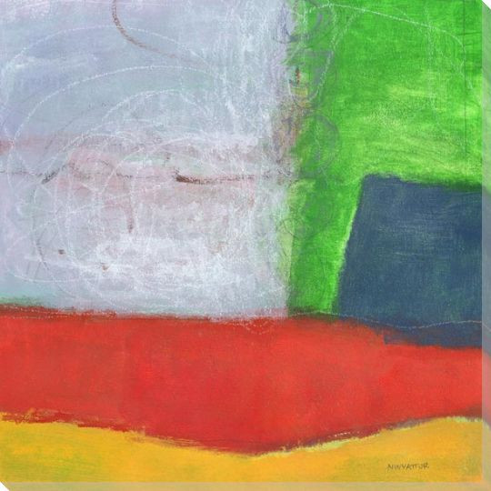 Primarily Wrapped Canvas Giclee Art Print Wall Art