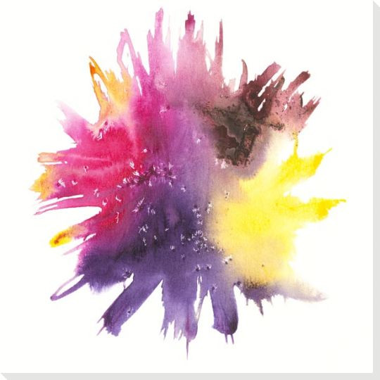 Outburst 2 Wrapped Canvas Giclee Art Print Wall Art