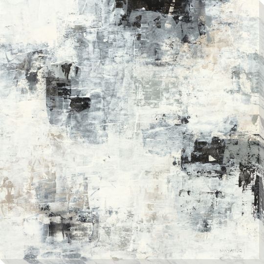 Basic Contrast I Wrapped Canvas Giclee Print Wall Art