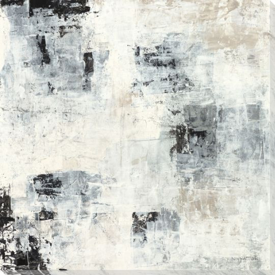 Basic Contrast II Wrapped Canvas Giclee Print Wall Art