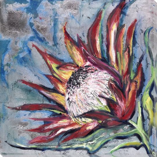 Springtime Flower III Wrapped Canvas Giclee Print Wall Art