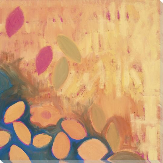 Flowering Relationship 6 Wrapped Canvas Giclee Print Wall Art