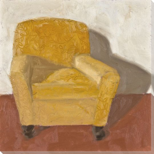 Papa Bear Big Chair Wrapped Canvas Giclee Print Wall Art