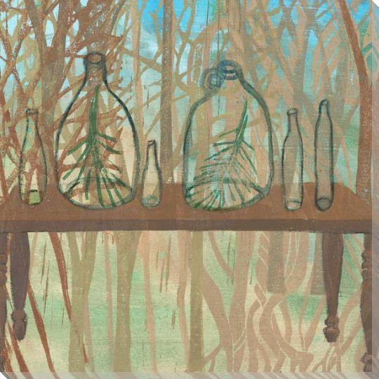 Captured Essence Vases Wrapped Canvas Giclee Print Wall Art