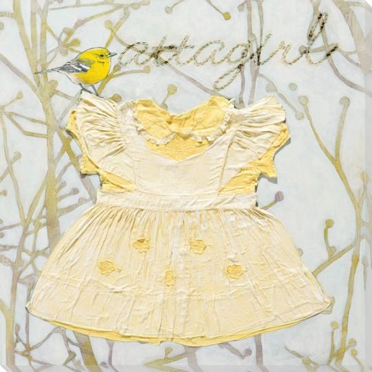 Atta Girl Dress Wrapped Canvas Giclee Print Wall Art