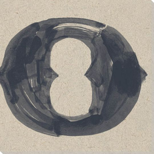 Painted Letter O Wrapped Canvas Giclee Print Wall Art