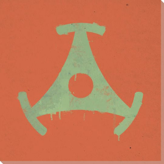 45 RPM Red Wrapped Canvas Giclee Print Wall Art