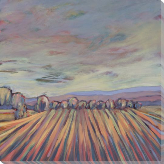 Painted Sky Wrapped Canvas Giclee Print Wall Art