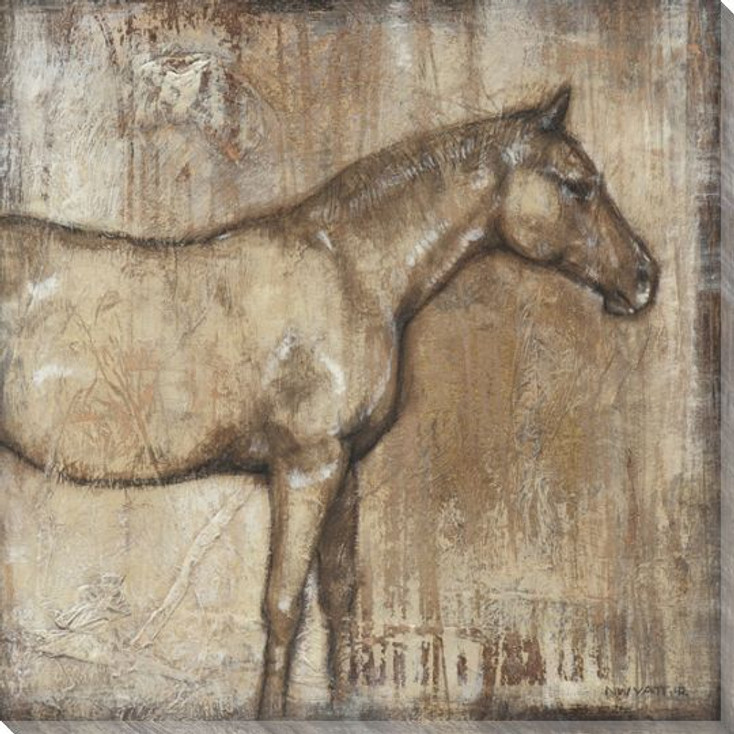 Noble Steed Horse I Wrapped Canvas Giclee Print Wall Art