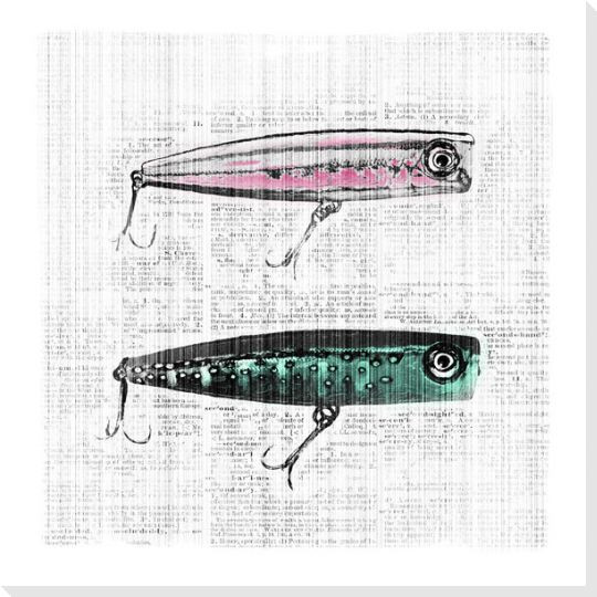 Bait and Switch 1 Wrapped Canvas Giclee Print Wall Art