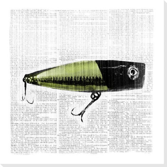 Bait and Switch 4 Wrapped Canvas Giclee Print Wall Art