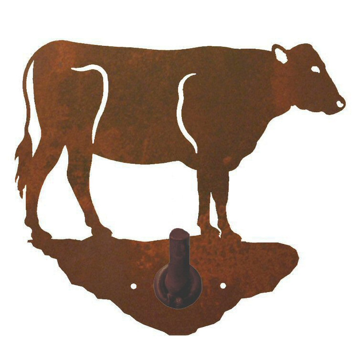 Cow Metal Robe Hook