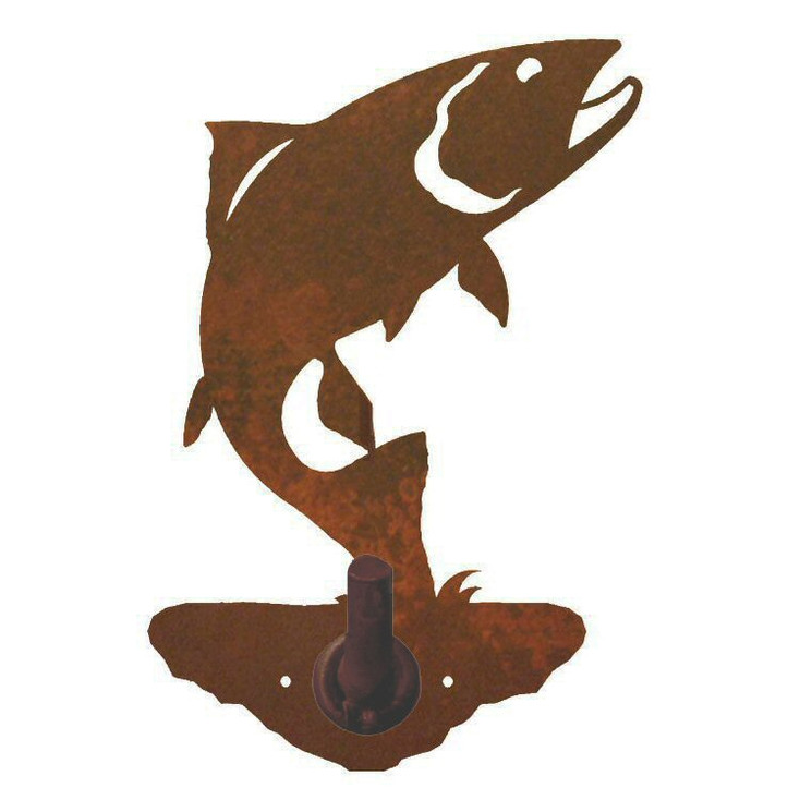 Trout Fish Metal Robe Hook