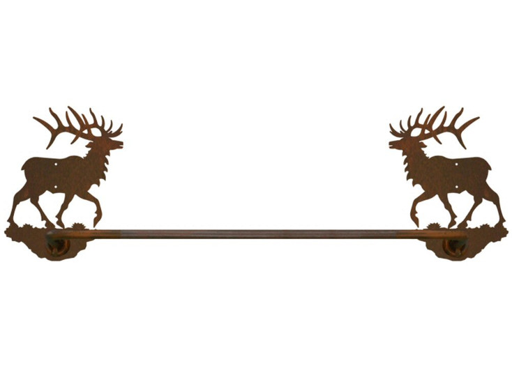 18" Original Elk Metal Towel Bar