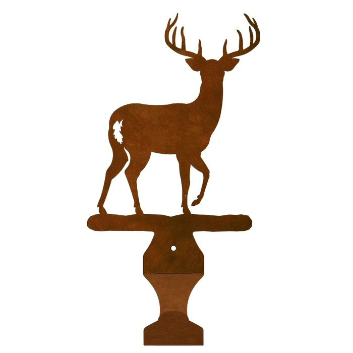 Deer Metal Drape Rod Holders