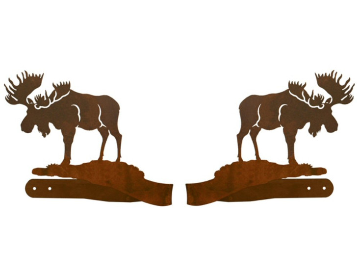 Moose Metal Curtain Tie Backs