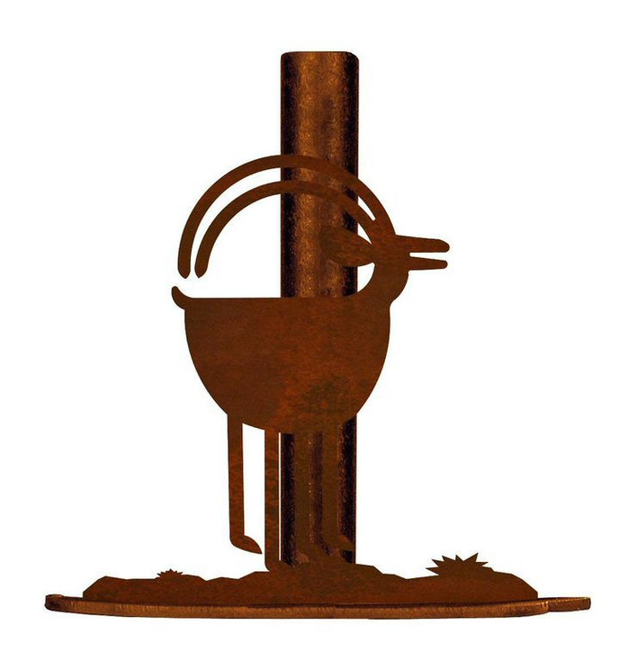 Ram Goat Metal Paper Towel Holder