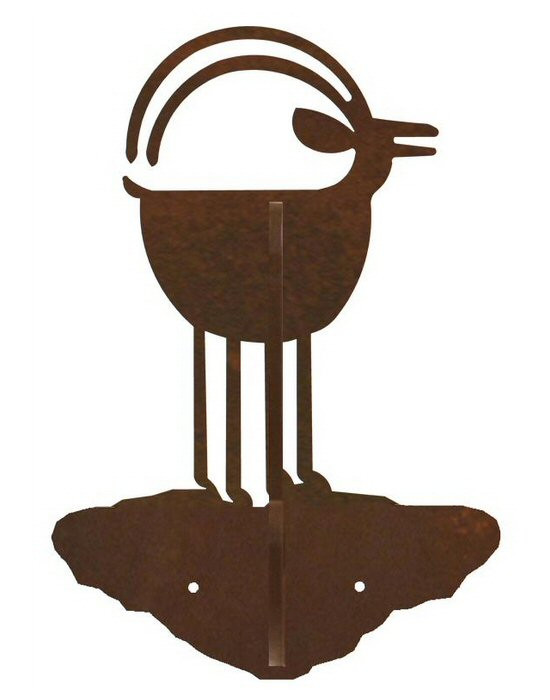 Ram Goat Double Metal Wall Hook