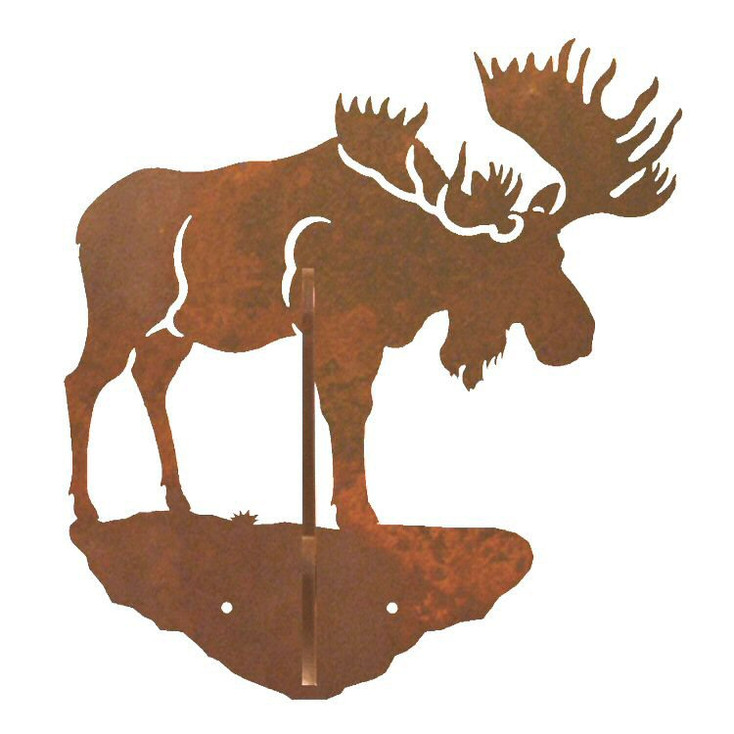 Moose Double Metal Wall Hook