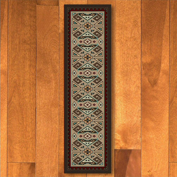 2' x 8' Butte Southwest Rectangle Runner Rug