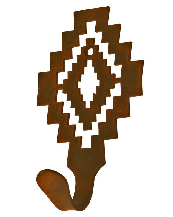 Desert Diamond Small Single Metal Wall Hook