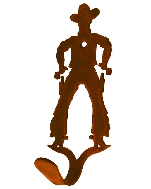Cowboy Small Single Metal Wall Hook