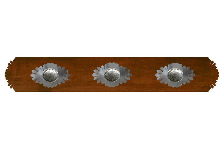 30" Desert Sun Metal Hanging Wall Rug Rail