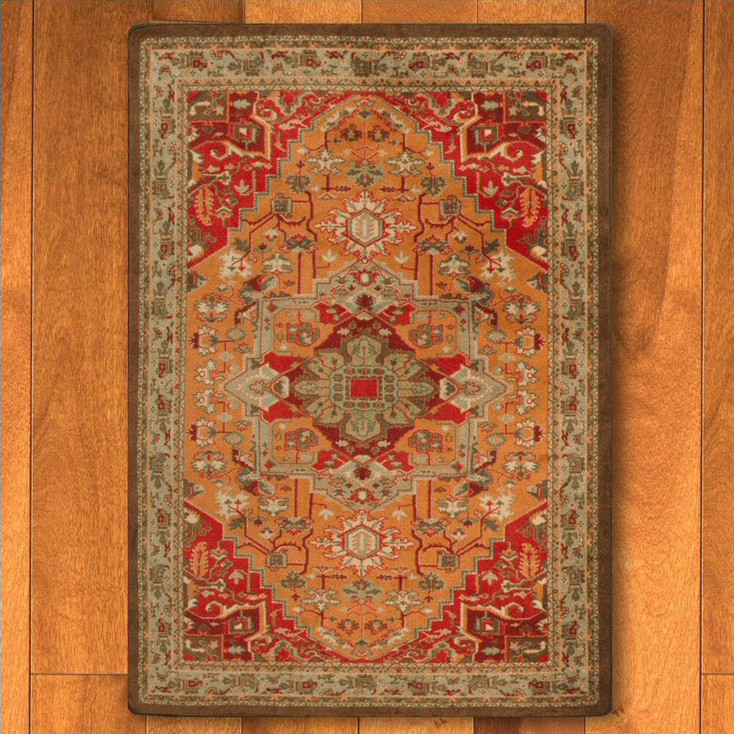 3' x 4' Persia Glow Persian Style Rectangle Scatter Rug