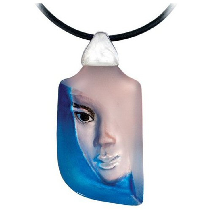 Blue Mazzai Crystal Necklace By Mats Jonasson