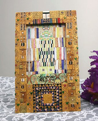 Klimt Pattern from Stoclet Frieze Photo Frame