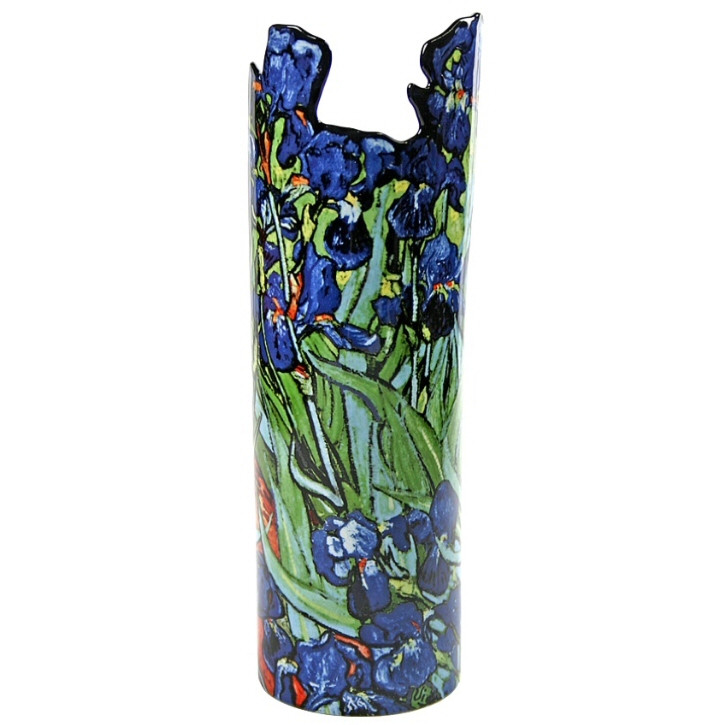 Irises Ceramic Vase by Van Gogh
