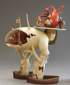 Tree Man Larger Statue by Hieronymus Bosch