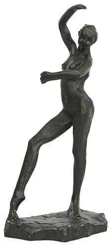 Spanish Dancer Nude Statue Study by Edgar Degas