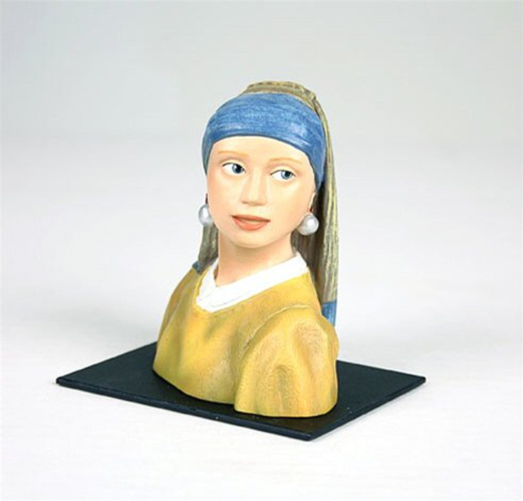 Girl with Pearl Earring Statue by Vermeer