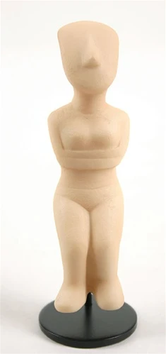 Cycladic Standing Female Idol Statue