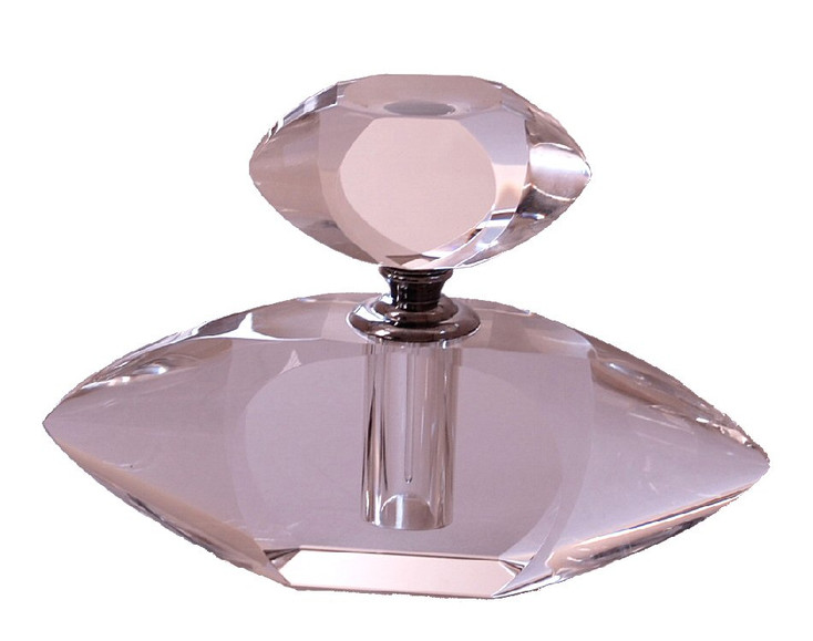 Oval Crystal Perfume Bottle
