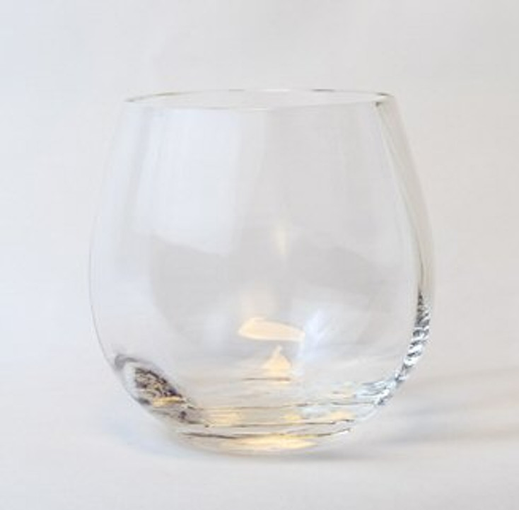 NuVin Romanian Crystal Wine Goblet Glasses, Set of 4