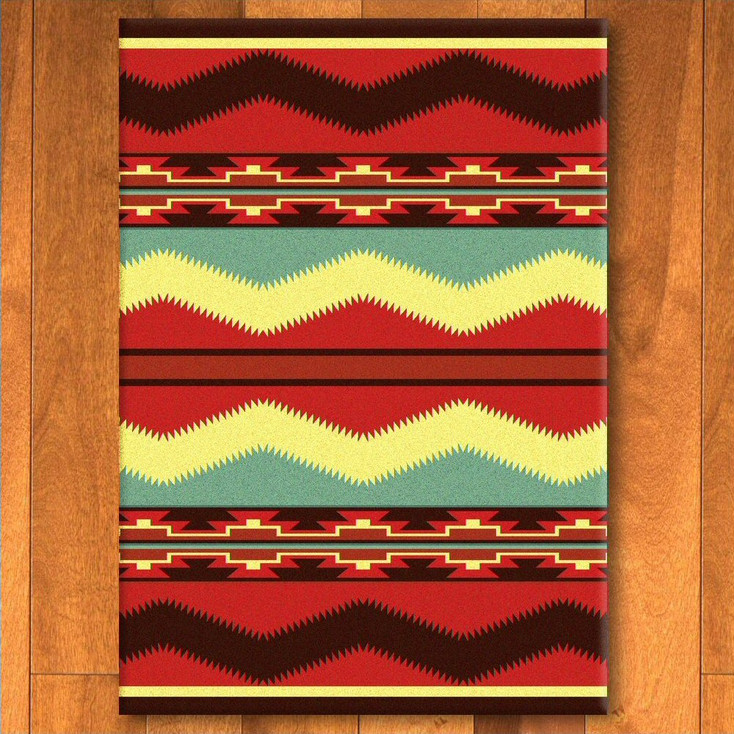 8' x 11' Scout Fiesta Southwest Rectangle Rug