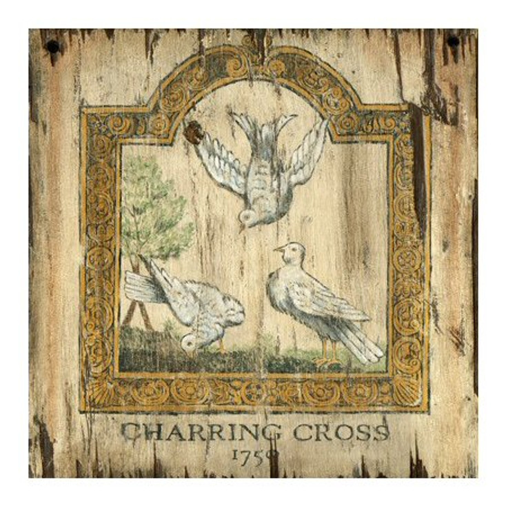 Custom Doves 1750 Charring Cross London Vintage Style Metal Sign