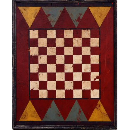 Custom Game Board Vintage Style Wooden Sign