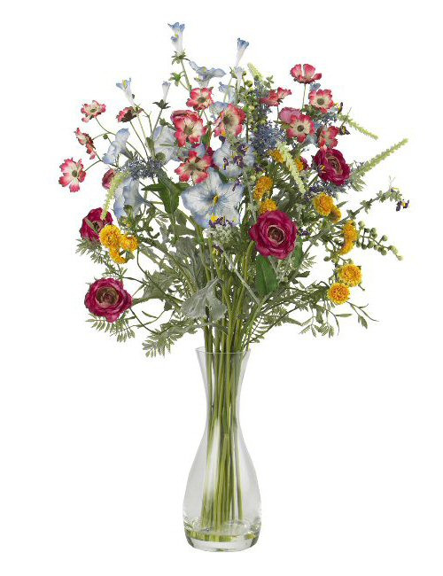 Veranda Garden Silk Flower Arrangement