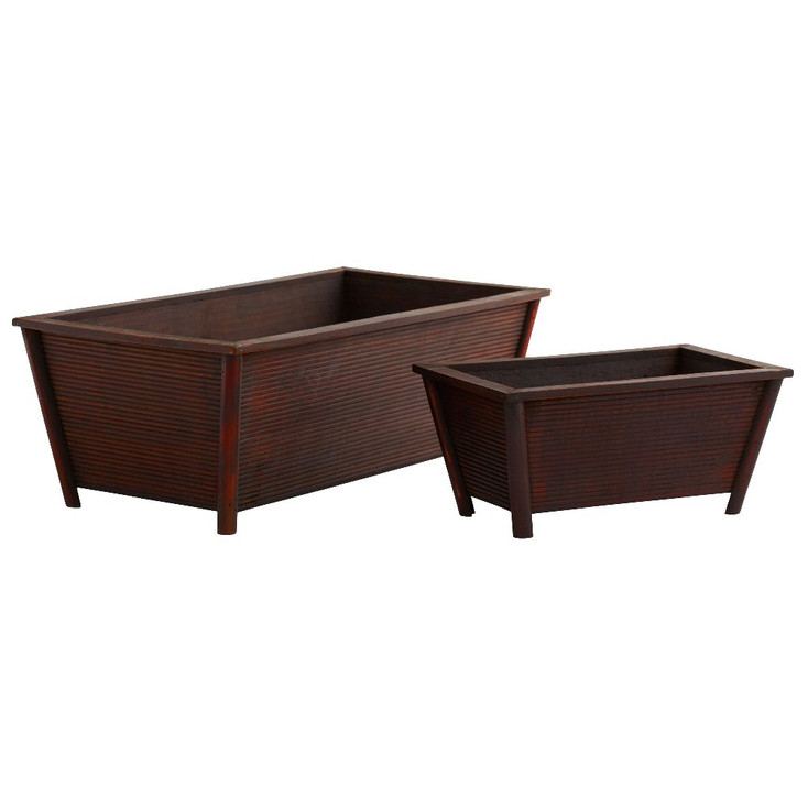 Rectangle Planters, Set of 2