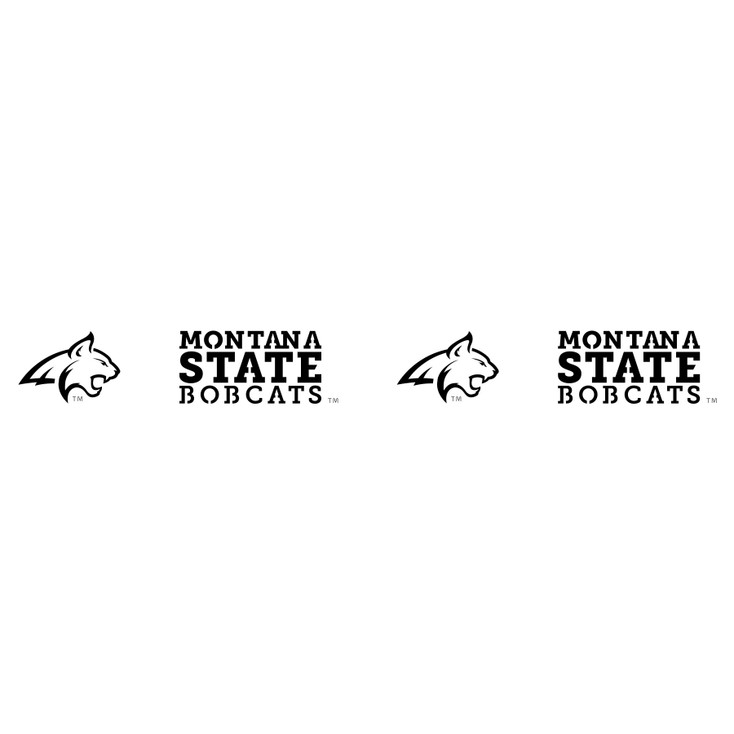 Montana State University Fighting Bobcats Metal Fire Pit Strip Details